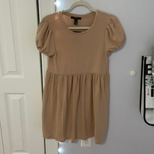 Tan forever 21 dress